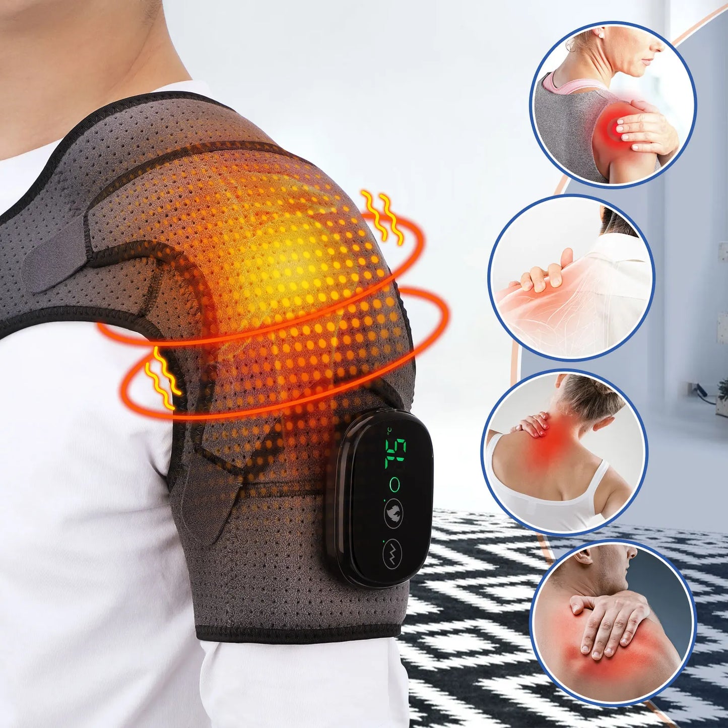 Electric Shoulder Heating Relaxation Brace