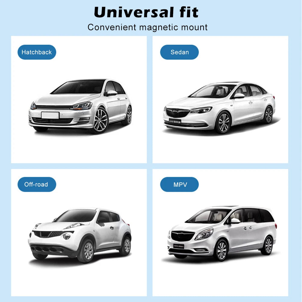 Kids Magnetic Car Window Shades