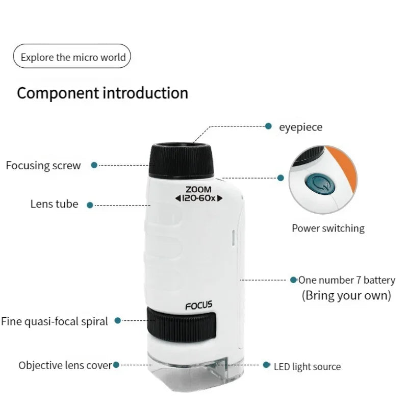 KIds Pocket Microscope