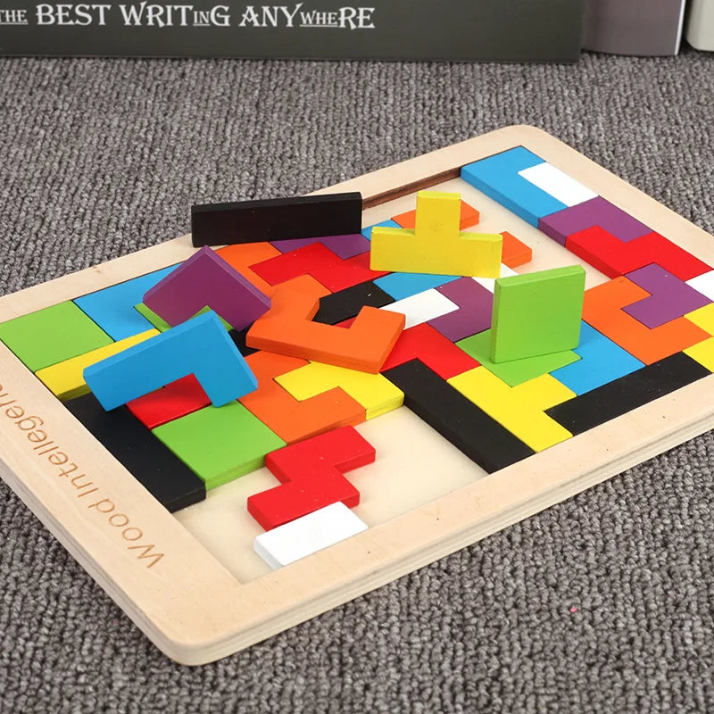 Kids 3D Wooden Puzzle Game