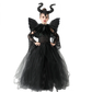 Dark Queen Halloween Girls Costume