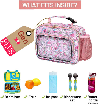 Kids Insulated Thermal Lunch Bag