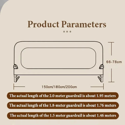 Baby Foldable Bed Guardrail