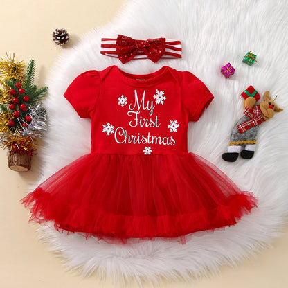 Baby Girl Christmas Costume