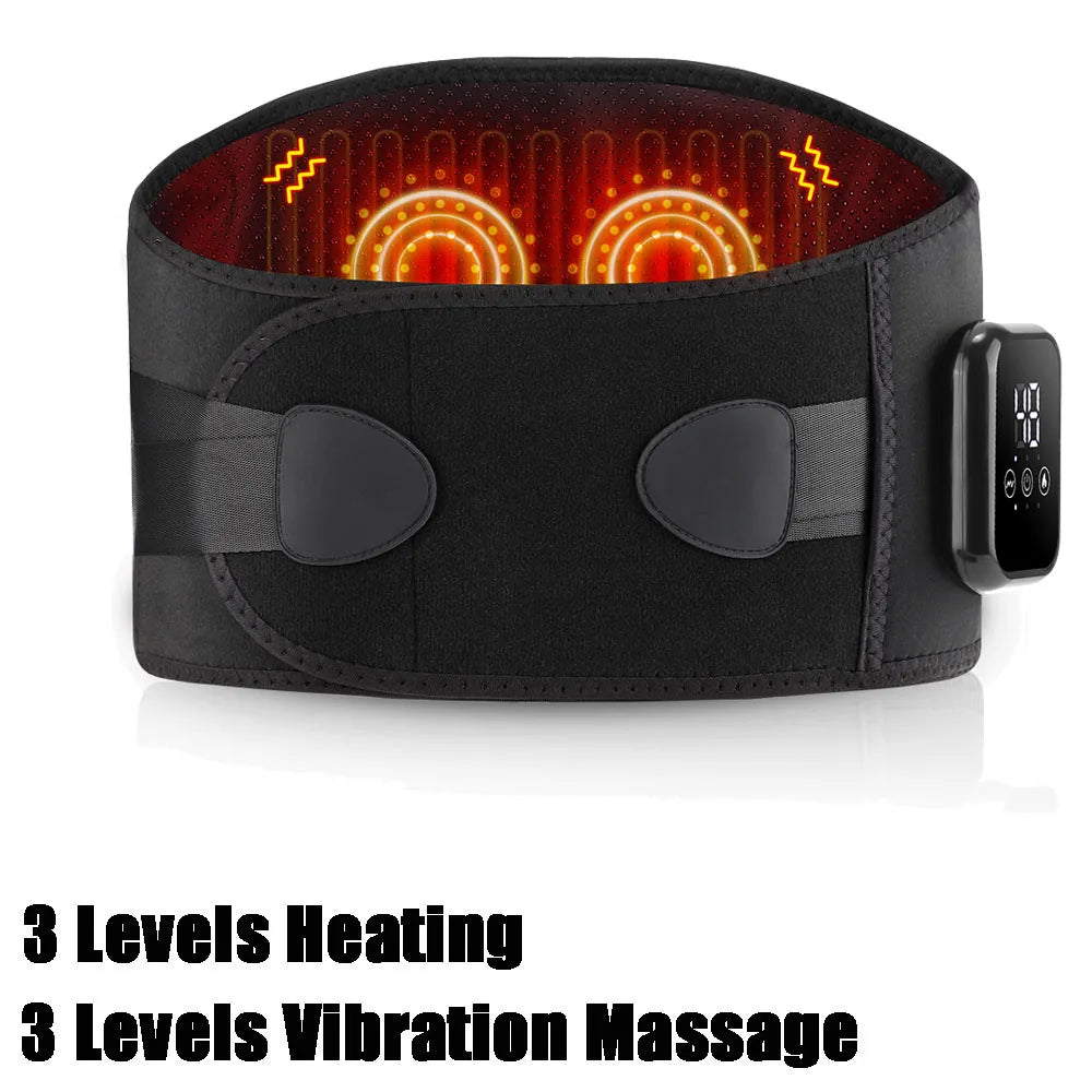 Electric Heating Vibration Spine & Back Support Belt