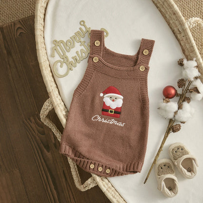 Baby Christmas Overall Jumpsuit