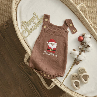 Baby Christmas Overall Jumpsuit