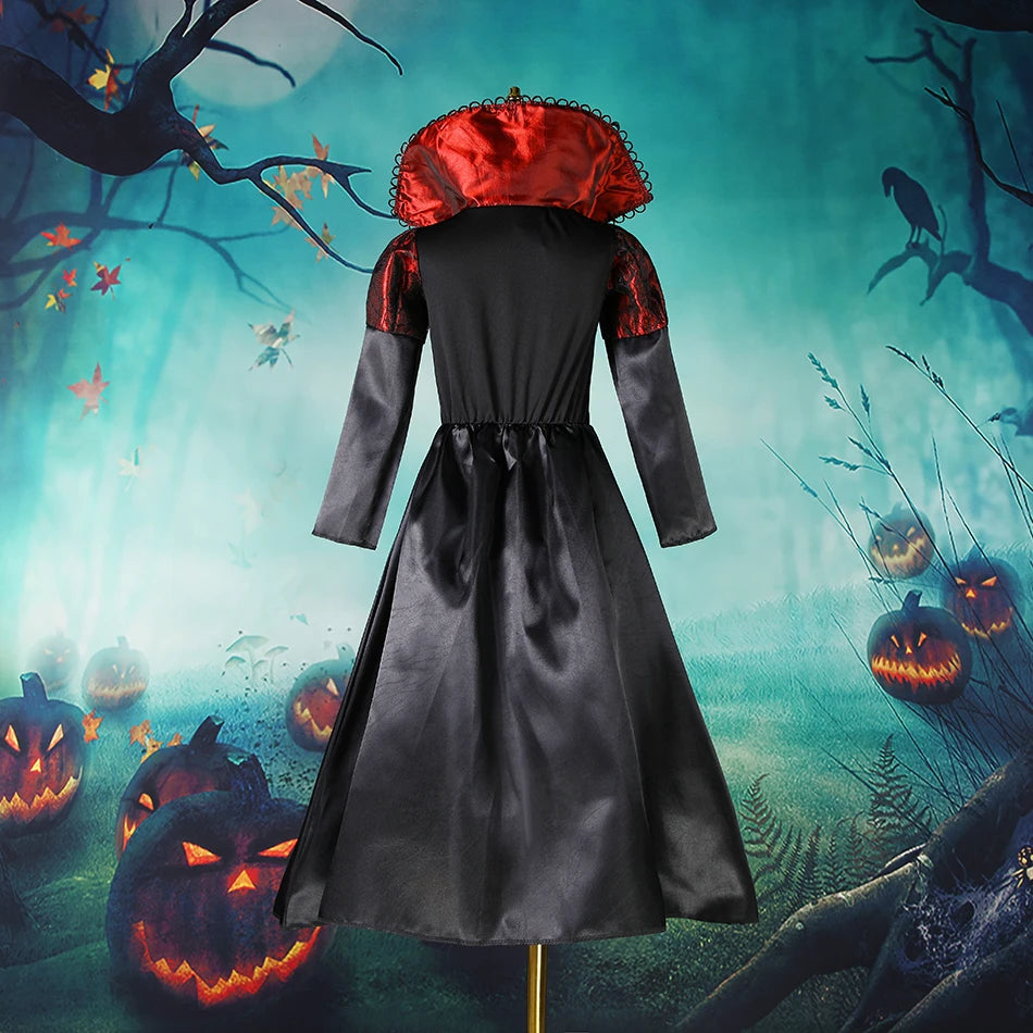 Girls Vampire Ghosts Halloween Costume