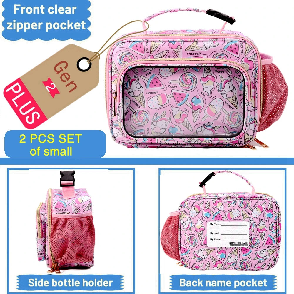 Kids Insulated Thermal Lunch Bag