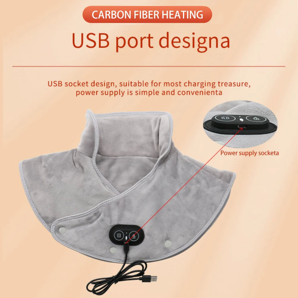 Heating Electric Shoulder Massager Pad
