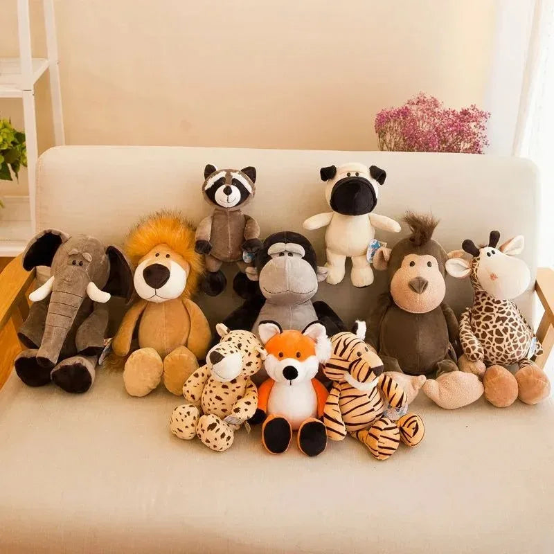 Baby Jungle Animal Plush Toys