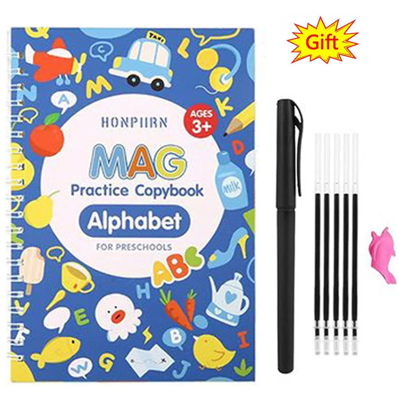 Kids Writing Practice Copybook