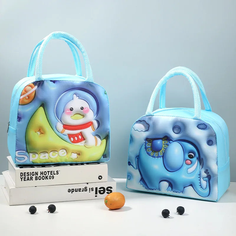 Baby Cartoon Lunch box Hand Bag