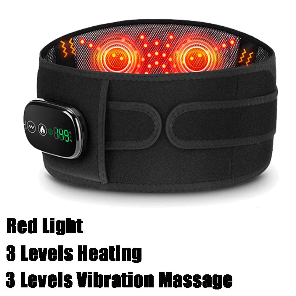 Electric Heating Vibration Spine & Back Support Belt