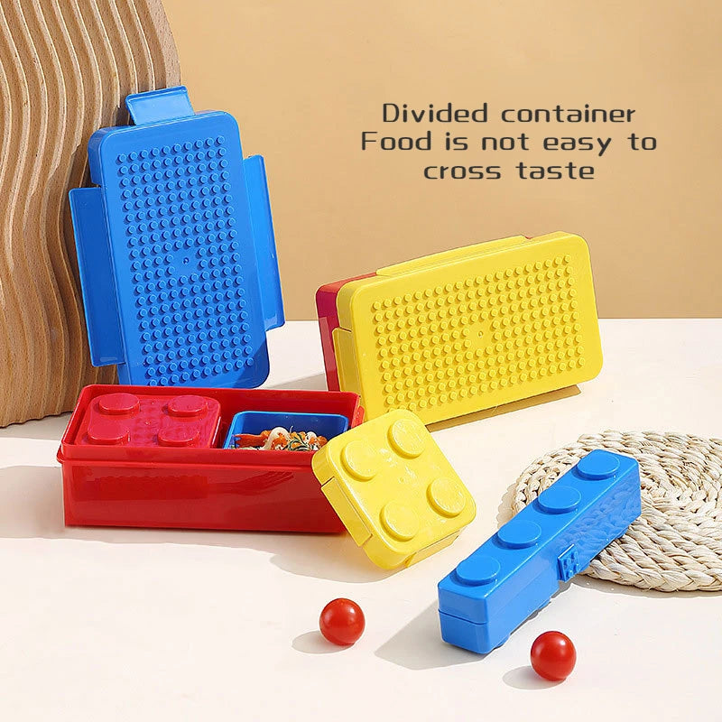 KIds DIY Building Blocks Lunch Box