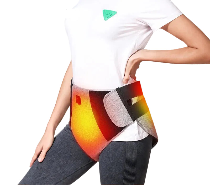 Woman's Back and Abdominal Massager