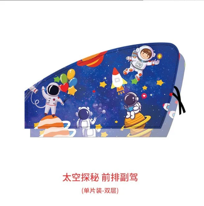 Kids Magnetic Car Window Shades