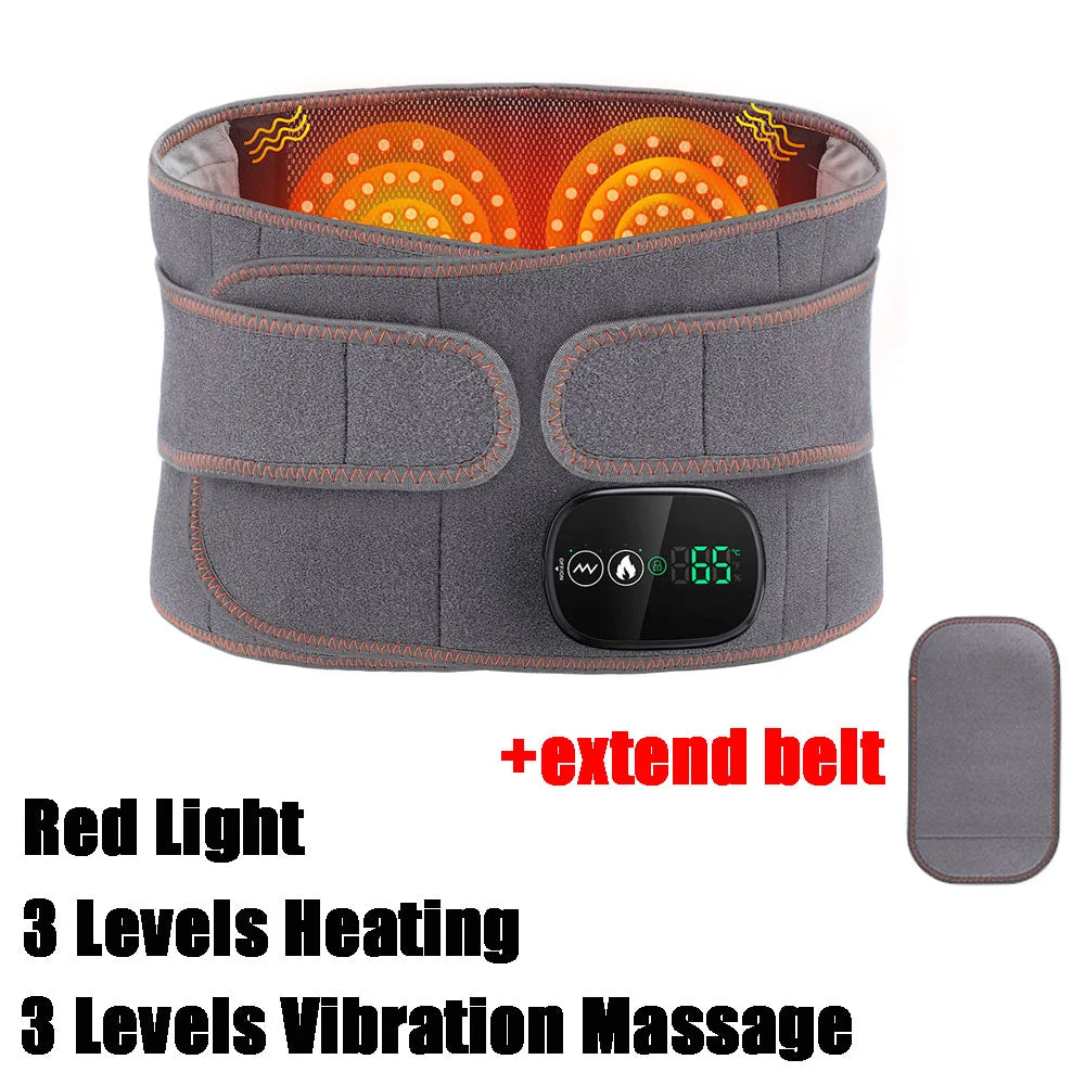 Electric Heating Vibration Spine & Back Support Belt