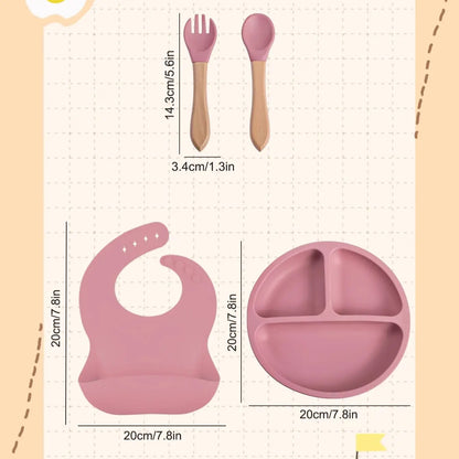 Baby Soft Silicone Dininer Plate