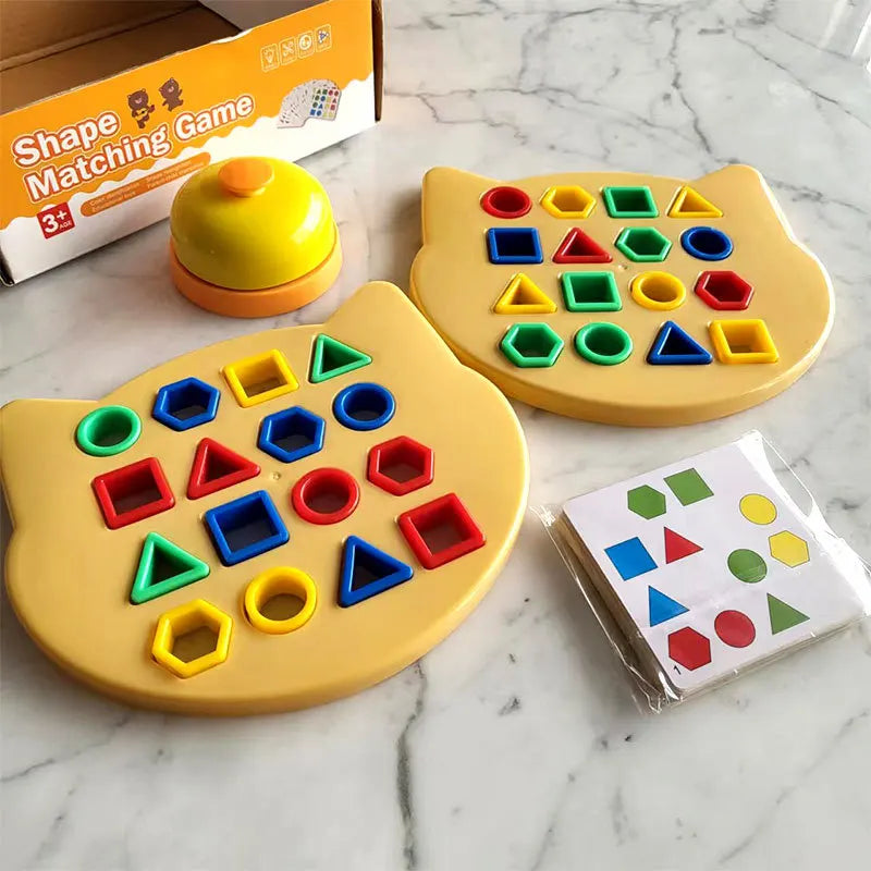 Baby Geometric Shape Color Matching Puzzle