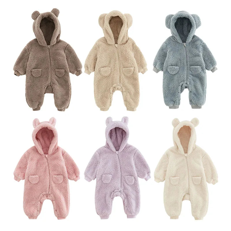 Baby Warm Romper Jumpsuits