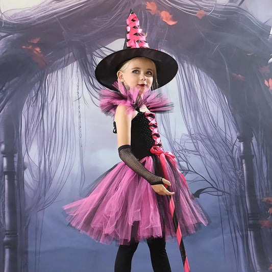 Girls Witch Halloween Costume
