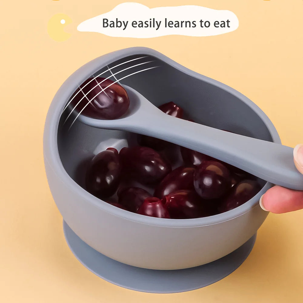 Baby 2PC Silicone Bowl