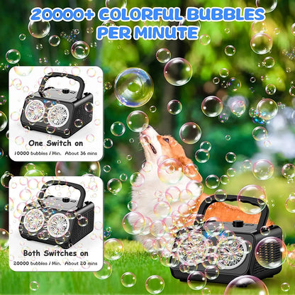 kids Automatic Bubble Machine