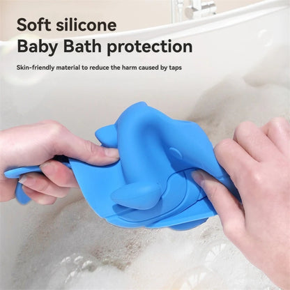 Baby Anti-collision Silicone Bathtub Safety Cover