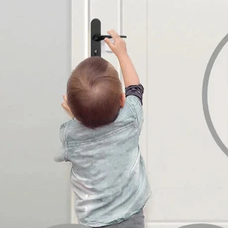 Baby Universal ABS Anti-Open Door Lever Locking Device