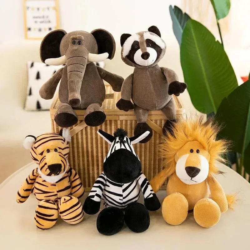 Baby Jungle Animal Plush Toys