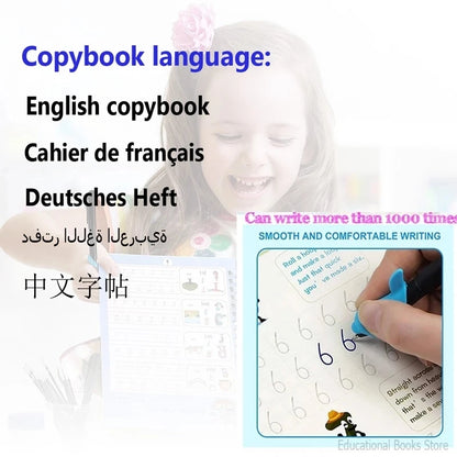 Kids Writing Practice Copybook