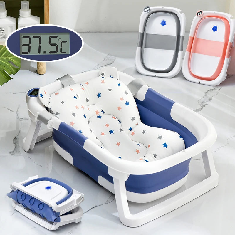 Baby Real-time Temperature Sensing Bath Tub