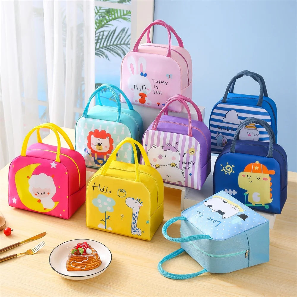 Baby Cartoon Lunch Box Bag