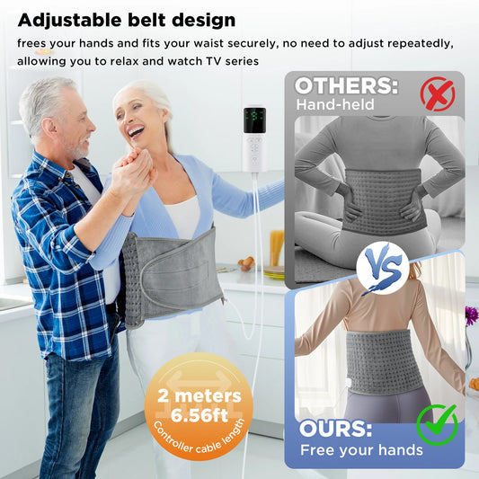 Back Heating Support Waist Belt