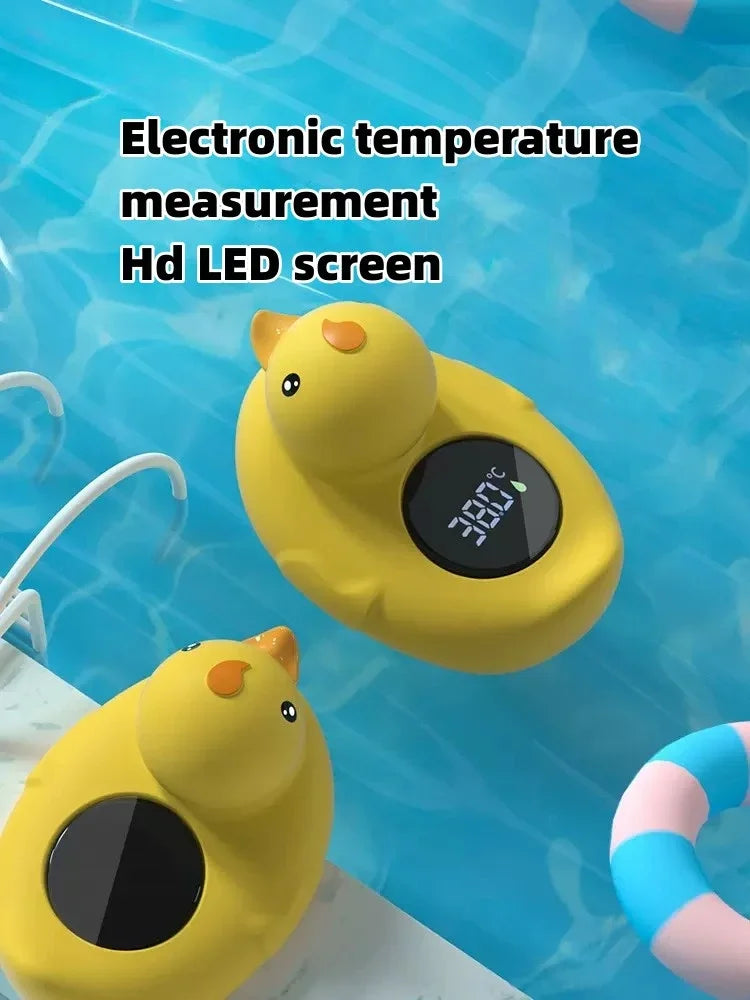 Baby Bathtub  Floating Thermometer Duck