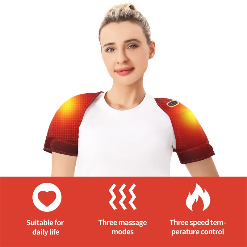 Carbon Fiber Heated Shoulder Support