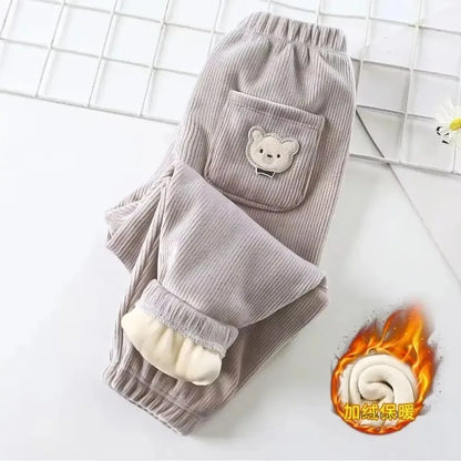 Kids Warm Autumn Winter Pants