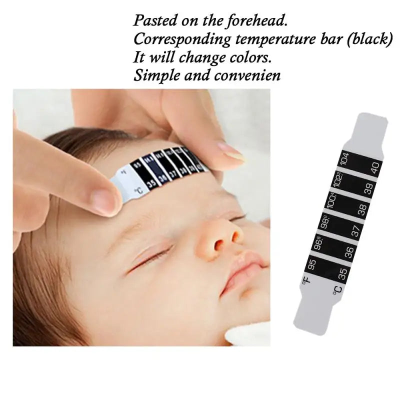 LCD Thermometer Forehead Fever Strip