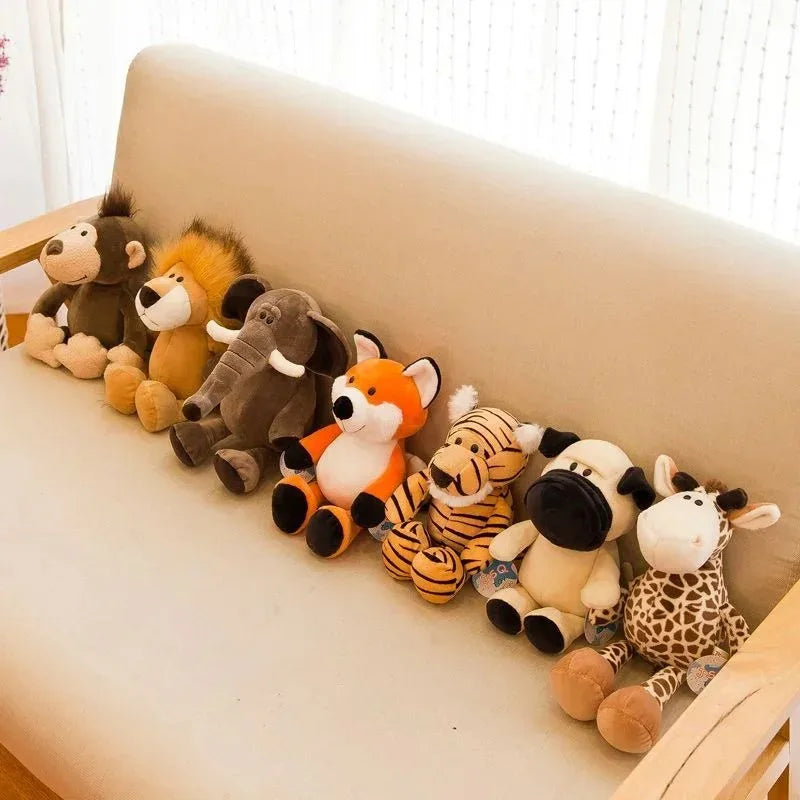 Baby Jungle Animal Plush Toys