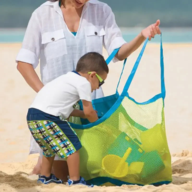 Mesh Beach  Bag Toy Storage