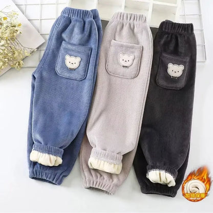 Kids Warm Autumn Winter Pants