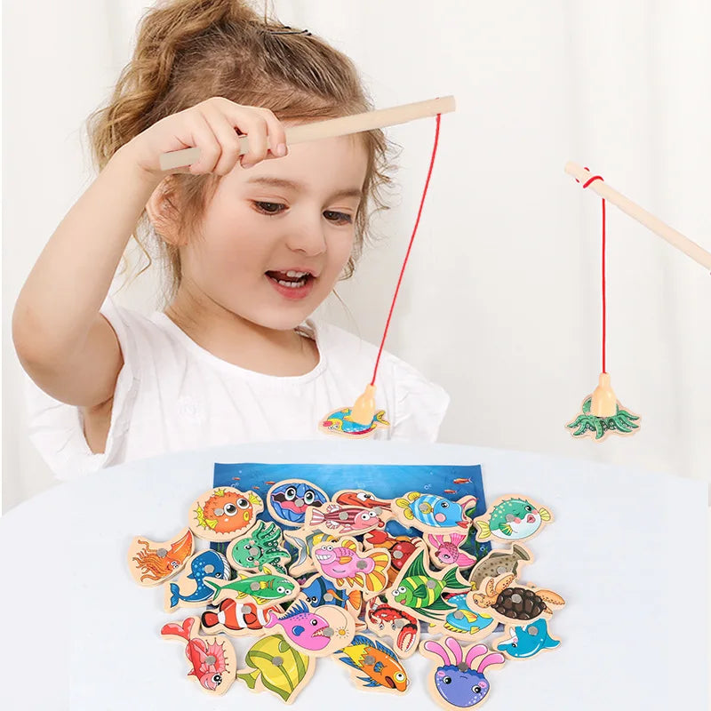 Kids Magnetic Fishing Game