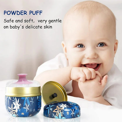 Baby Powder Puff Powder Case