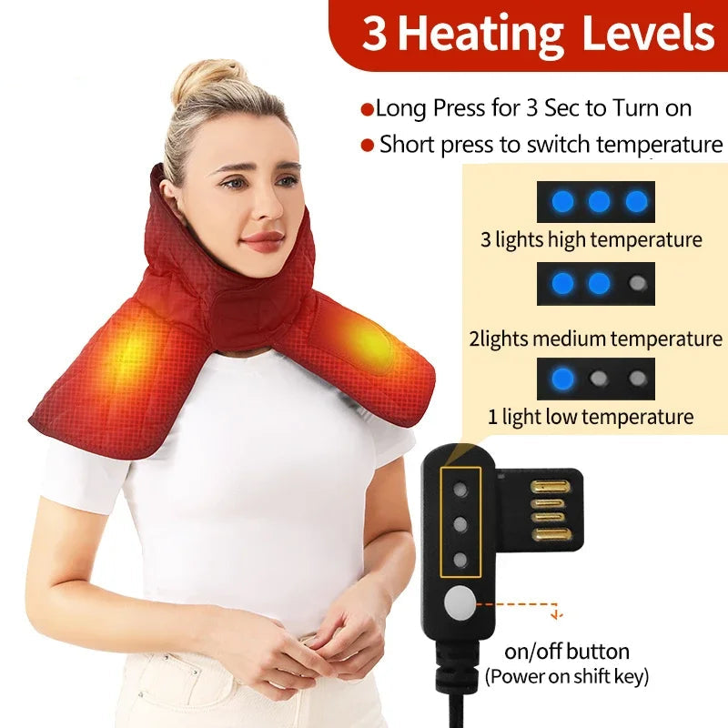 Heated Shoulder Relief Pad
