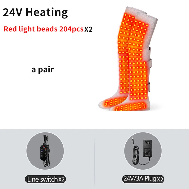 Heated Knee Brace Red Light Therapy