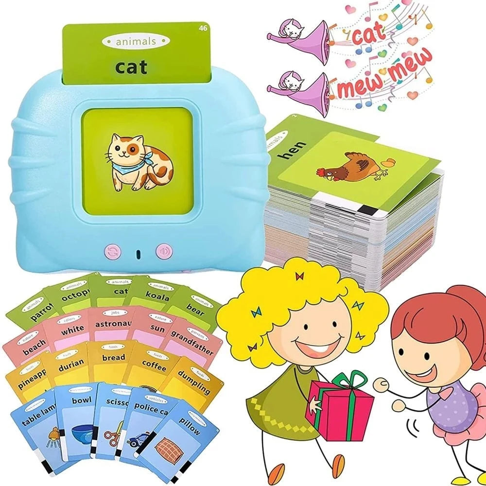 Kids Talking Flash Cards Audio Book Toy