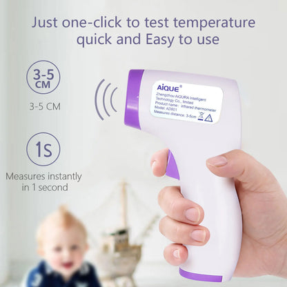 Baby Voice Backlit Forehead Digital Thermometer