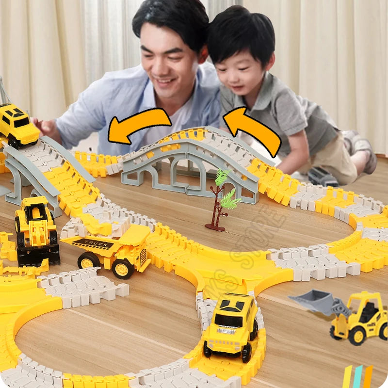 KIds Car Rail Track Sets