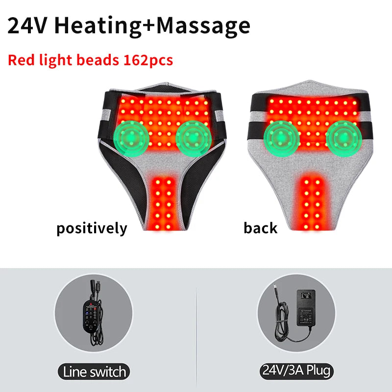 Woman's Back and Abdominal Massager